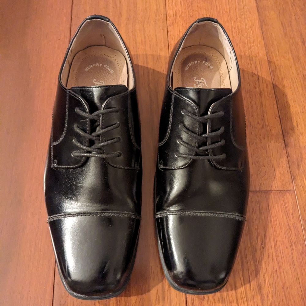 Florsheim Black Oxford Boy's Shoes